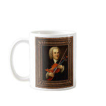 J.S. Bach with a Viola Mug