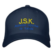 J.S.K. - Jeunesse Sportive de Kabylie Embroidered Baseball Cap