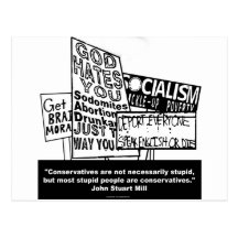 J.S. Mill on Conservatism Post Cards