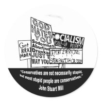 J.S. Mill on Conservatism stickers