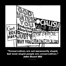 J.S. Mill on Conservatism t-shirts