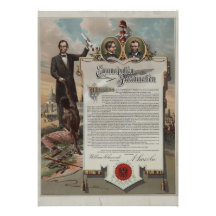 J. S. Smith & Co. copy Emancipation Proclamation Custom Invite