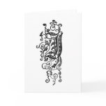 J - The Decorative Letter J cards