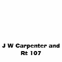 J W Carpenter and Rt 107 t-shirts