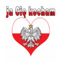 ja Cie kocham Eagle Heart t-shirts by PolishHeritage ja Cie kocham Eagle Heart t-shirts