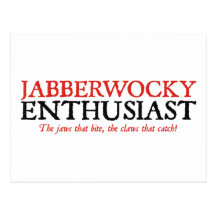 Jabberwocky Enthusiast Post Card