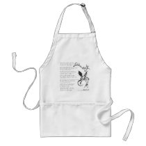 Jabberwocky Poem Apron