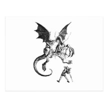 Jabberwocky Postcard
