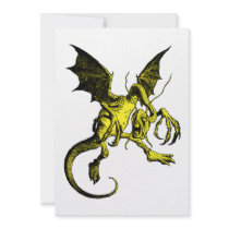 Jabberwocky Yellow Fill Invite