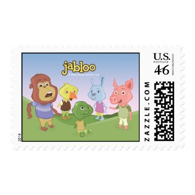 Jabloo Outside Scene Postage