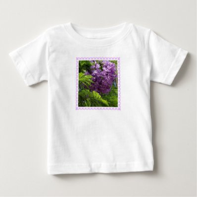 Jacaranda and Butterflies T-shirt