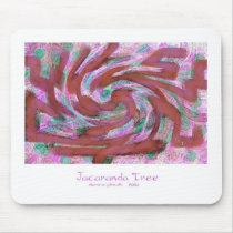 Jacaranda Tree Mousepad by Reflekshins Jacaranda Tree Mousepad