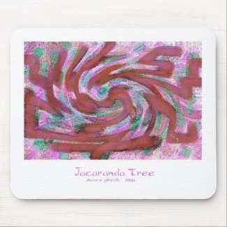 Jacaranda Tree Mousepad