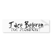 Jace Beleren, For President Bumper Sticker
