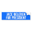 Jace Beleren, For President bumper stickers
