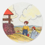 Jack and Jill went up the hill Sticker
