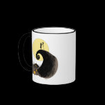 Jack and Sally holding hands under the moonlight Coffee Mugs