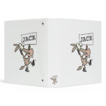 JACK ASS JACKASS DONKEY CARTOON BINDER