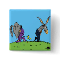 Jack-Asses Pinback Button