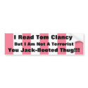 Jack Booted Thug, Tom bumper stickers