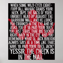 Jack Burton poster