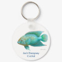 Jack Dempsey cichlid keychains