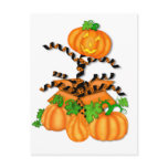 Jack in the Box Halloween Pumkin Post Cards