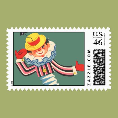 Jack in the Box Postage Stamps Zazzle_stamp Jack in the Box Postage Stamps Zazzle_stamp