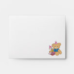 jack in the box teddy bear design envelopes