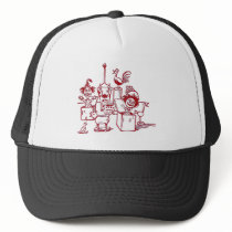 Jack in the Boxes, Birds and Cow Hats