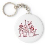 Jack in the Boxes, Birds and Cow Key Chains