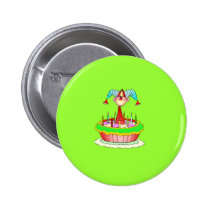 Jack in the Cake Customizable Birthday Design buttons