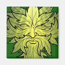 Jack in the green refrigerator magnets