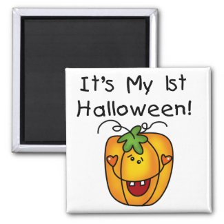Jack O Lantern 1st Halloween T-shirts and Gifts magnet