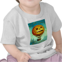 Jack O' Lantern Air Balloon Tees
