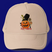 Jack-O-Lantern and Graves Hats hats