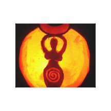 Jack-o-Lantern Canvas Stretched Canvas Prints