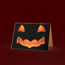 Jack-o-lantern Cards Halloween Party Invitations cards