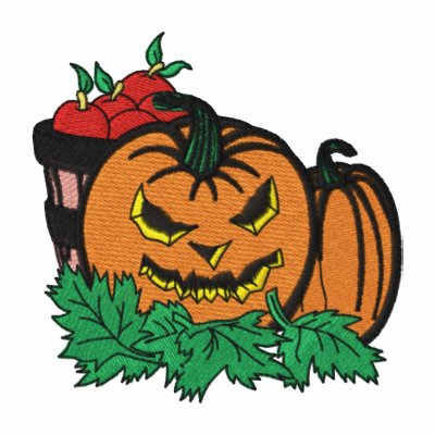JACK O LANTERN EMBROIDERED HOODIE JACK O LANTERN EMBROIDERED HOODIE