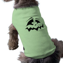 Jack-O-Lantern Face pet clothing by talliktok_katauyak Jack-O-Lantern Face pet clothing