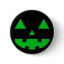 Jack-O'-Lantern Face IV, Green Pin