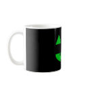 Jack-O'-Lantern Face IV, Green mugs