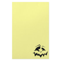 Jack-O-Lantern Face stationery