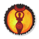 Jack-o-Lantern Fringe Magnet