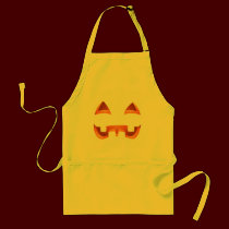 Jack-o-lantern Halloween Aprons Pumpkin Apparel aprons