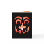 Jack-O-Lantern Halloween Note Card