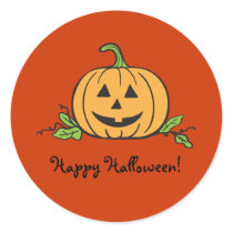 Jack O Lantern Halloween stickers