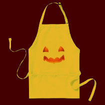 Jack-o-lantern Halloween T-shirts & Apparel aprons