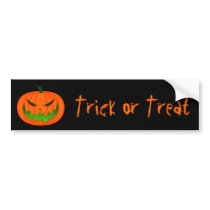 Jack-O'-Lantern II bumper stickers