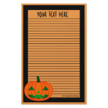 Jack-O'-Lantern IV Stationery